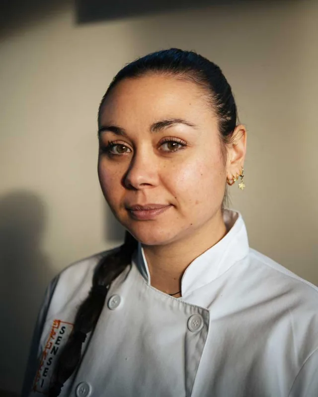 Portrait of chef Errin Massolin